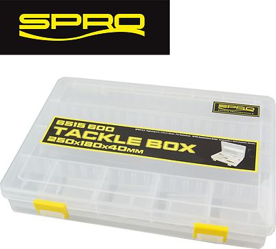 Spro Tackle Box 25x18x4cm - Angelbox, Kunstköderbox, Köderbox, Tacklebox
