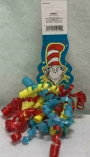 Unique Ind. Box Of 12 Cat in the Hat Curly Bow Gift Tags  NIB