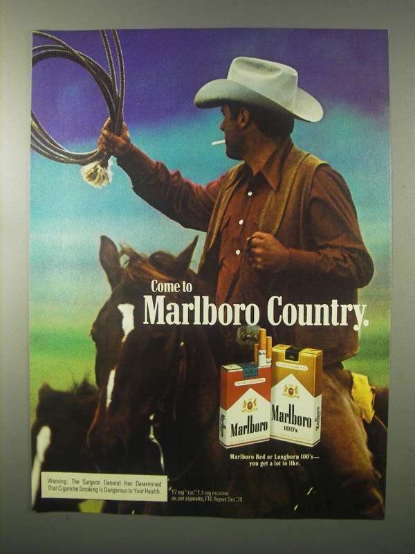 1980 Marlboro Cigarettes Ad