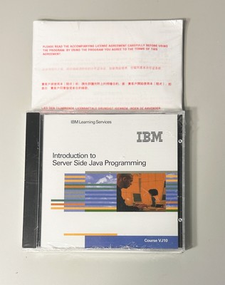 IBM Introduction to Server Side Java Programming Course VJ10, Sealed Software