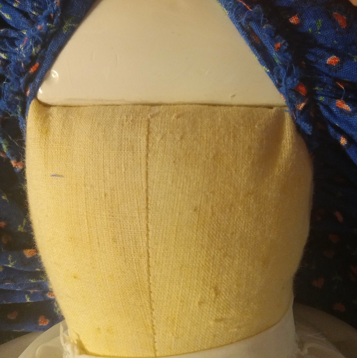 華Doll*⑧ C1860 Civil War Era China Head Doll W/Orig Body 21” All Original