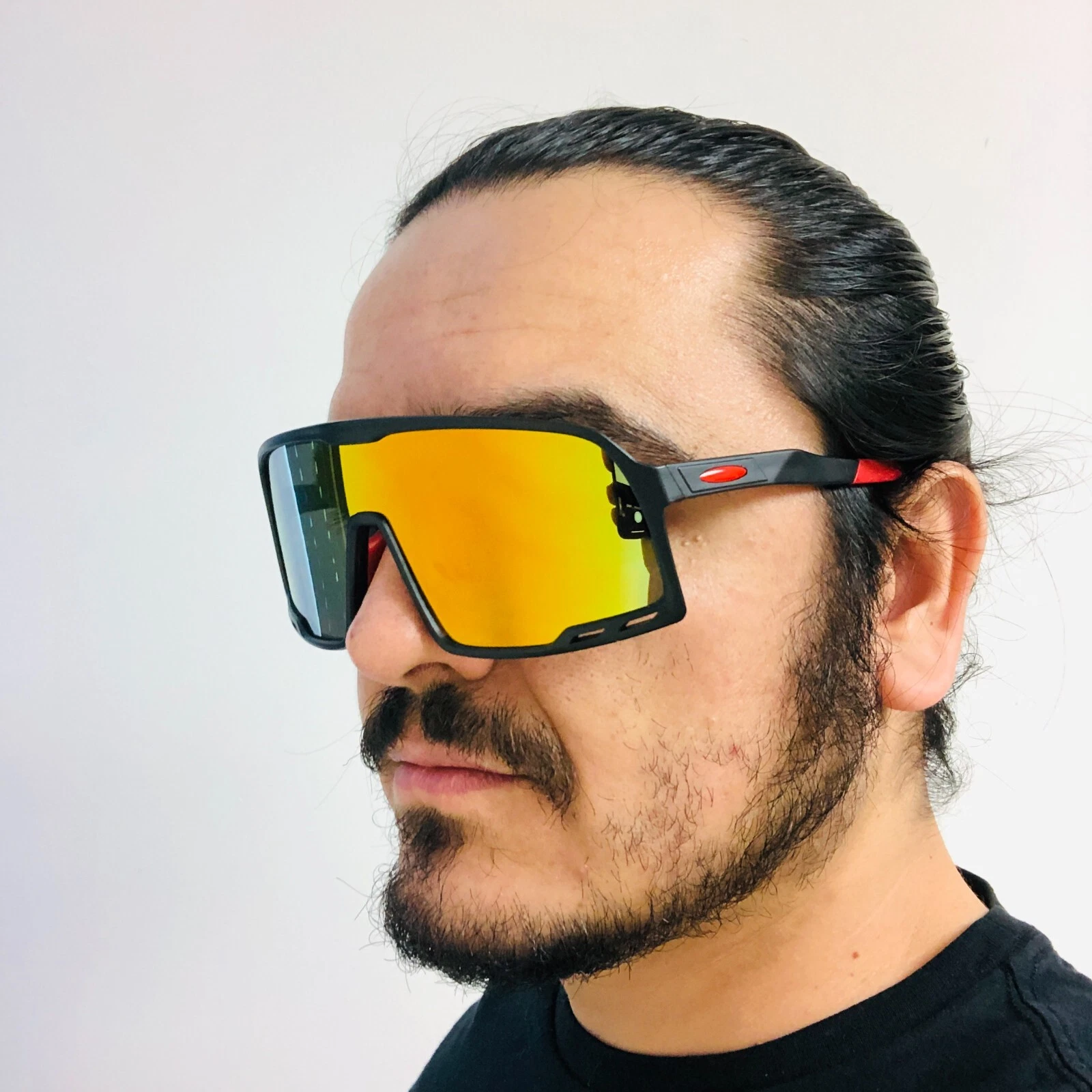 Gafas De Sol Lentes Para Hombre Cuadrado Sport Espejo Men Gafas de sol deportivas NUEVO in Ecuador at USD 26 Rating 5