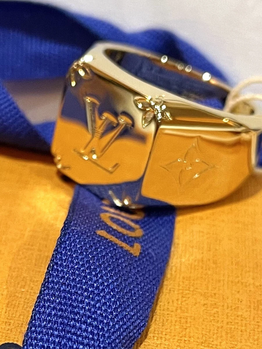 lv monogram ring