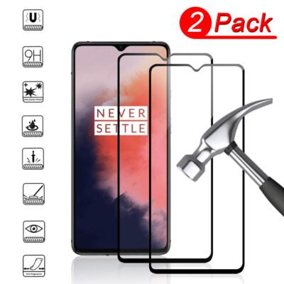 For One Plus 7T Anti-Fingerprint Anti-Scratch Tempered Glass Screen Protector