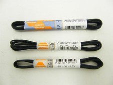 Ringelspitz Dark Blue Waxed 2mm Round Laces 60, 75  90cm Laces