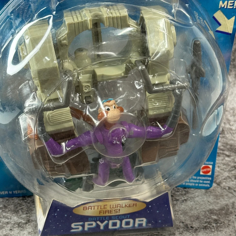 Mattel Captain Simian and the Space Monkeys Battle Scout Spydor *Sellado de fábrica* Foto 2 de 4