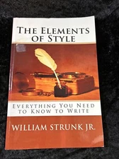 The Elements of Style - 2011 paperback - William Strunk, Jr