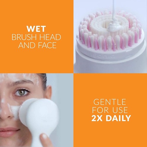 Clarisonic Mia Prima Sonic Cleansing Face Brush White, NIB - Picture 4 of 6