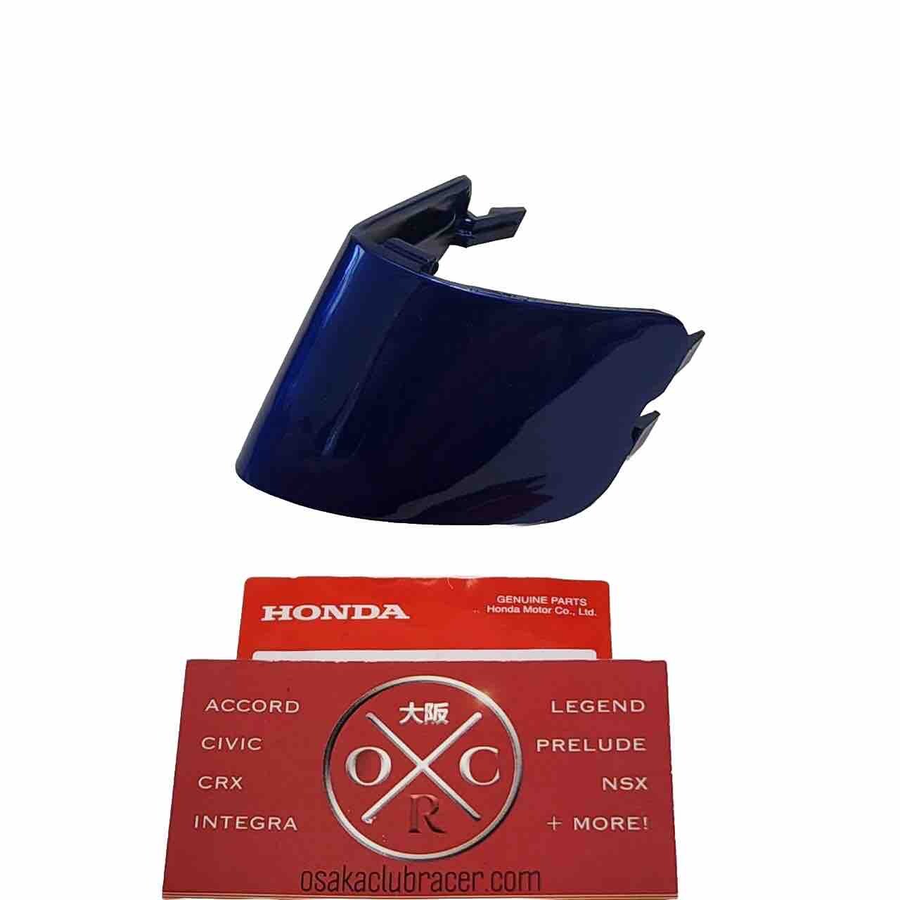 Genuine OEM 91-01 Acura NSX Front Bumper Tow Hook Cover Cap Monte Carlo Blue OE