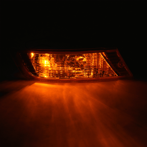 Luz de señal de giro lateral derecho HECASA con lente amarilla bombilla para Jeep Liberty 05-07 - Imagen 23 de 24
