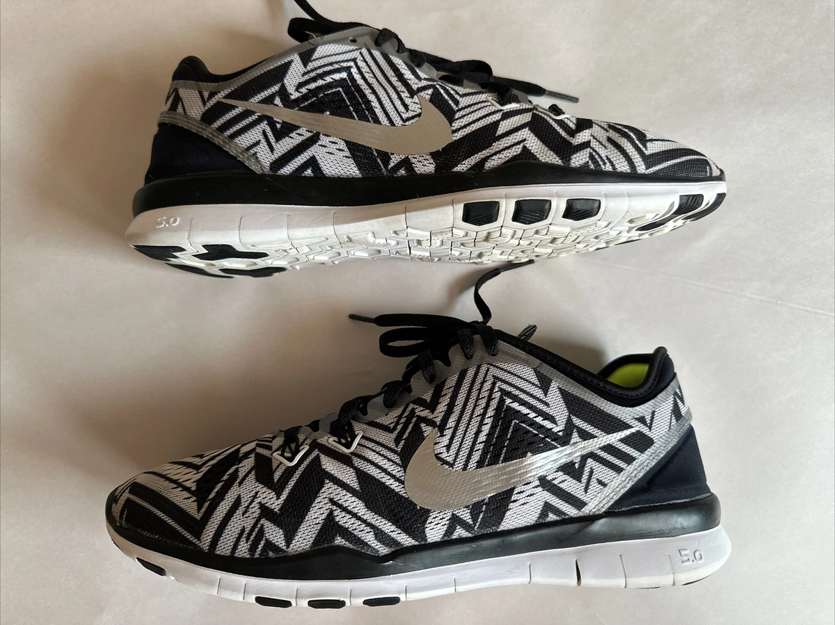 Nike free womens best sale silver