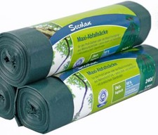 Secolan Maxi-Abfallsack, gr&uuml;n, 240 Liter 5 St&uuml;ck