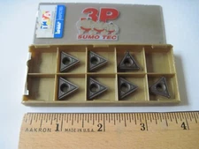 (Qty 7) Iscar TCMT 16T308-SM 3-2-SM IC8250 Carbide Turning Inserts 5508127