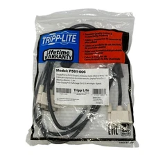 DVI-I to DVI-I Single Link Cable – Male to Male – 6 ft – White