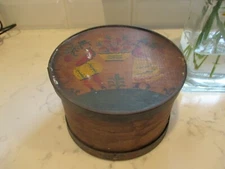 Antique/Vintage spice/pantry box with painted top. Primitive