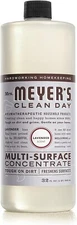 Mrs. Meyer's 11440 32 oz Lavender Scent Clean Day Multi-Surface Conc. Cleaner