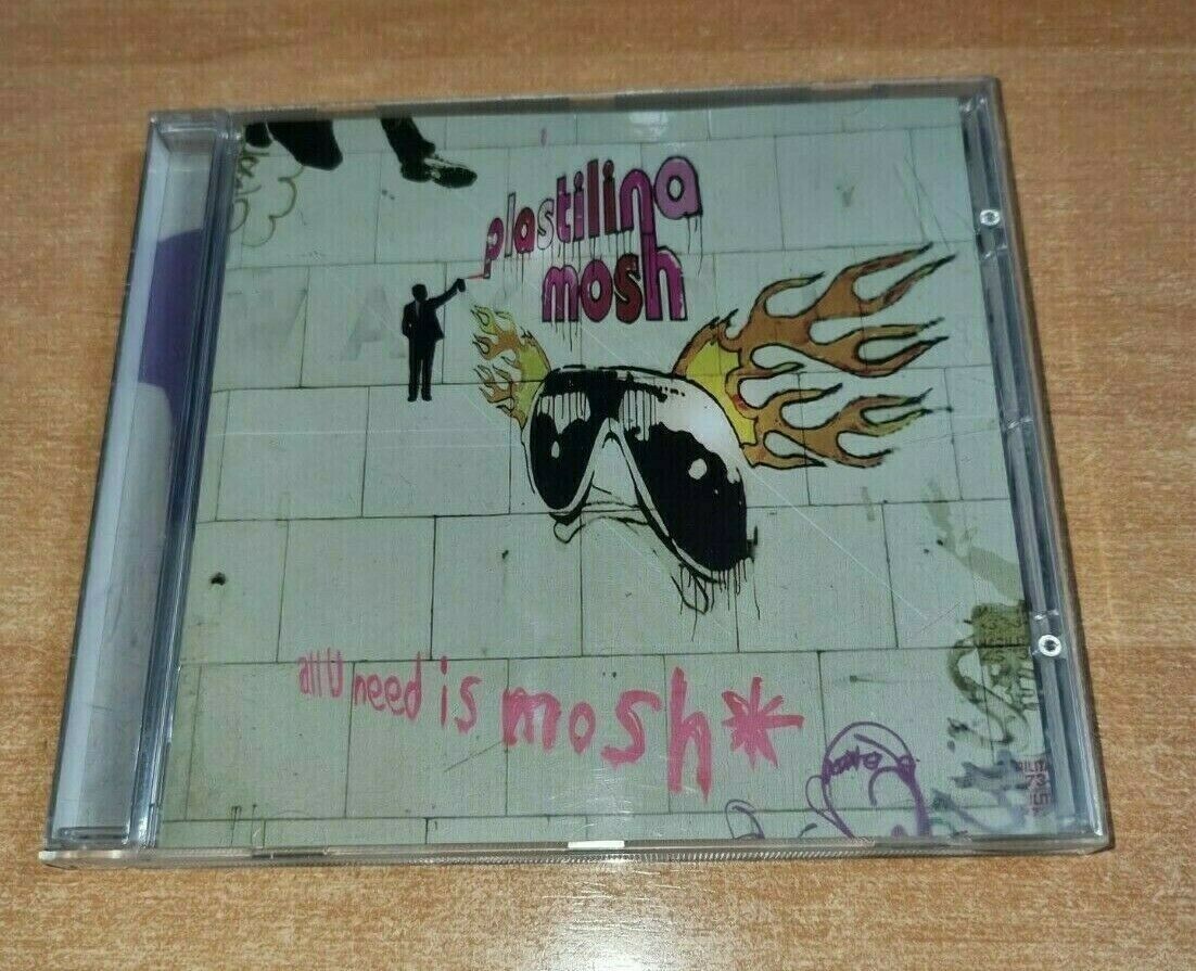 PLASTILINA MOSH All U need is mosh VERY RARE SPAIN CD MUY RARO CD