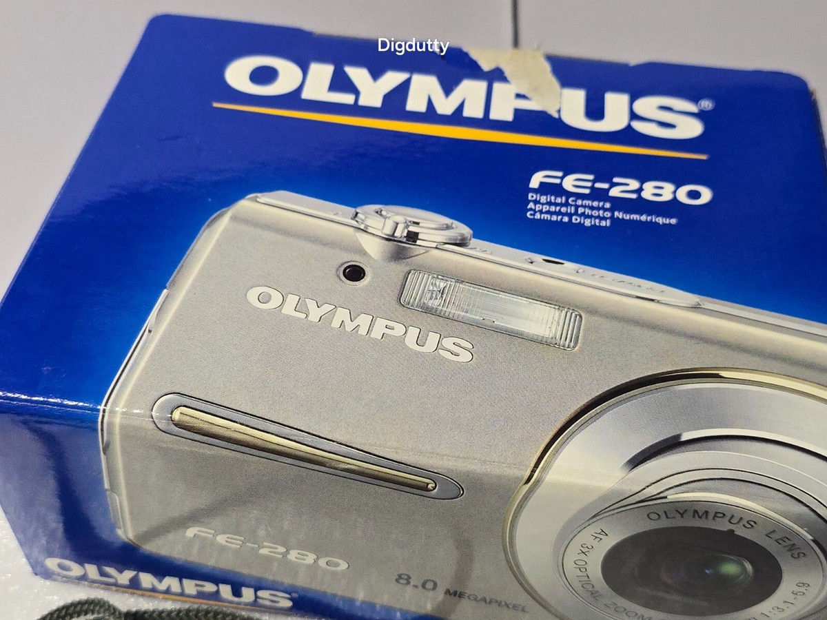 OLYMPUS コンパクトデジタルカメラ FE-280 Olympus FE-280 8.0MP
