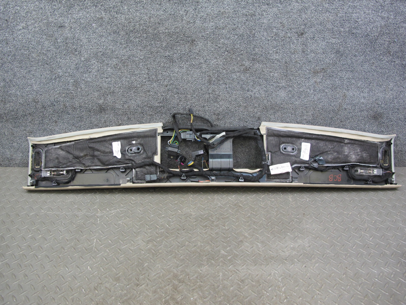 07-10 BENTLEY CONTINENTAL GTC FRONT UPPER HEADLINER TRIM COVER PANEL