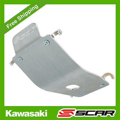 SKID GLIDE PLATE KAWASAKI KLX 400 2004 SUZUKI DRZ 400 2003 MOTOCROSS MX SCAR