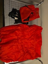 Build A Bear Red Backpack  Sleeping Bag Set Excellent Camping Gear