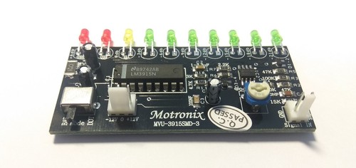 Medidor VU de precisión LM3915 con detector de pico de onda completa real -21 a +6 dbu - Imagen 4 de 4