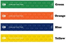 White Water Archery Come and Take Them Skull Crossed Rifles 2 Arrow Wraps 15pc