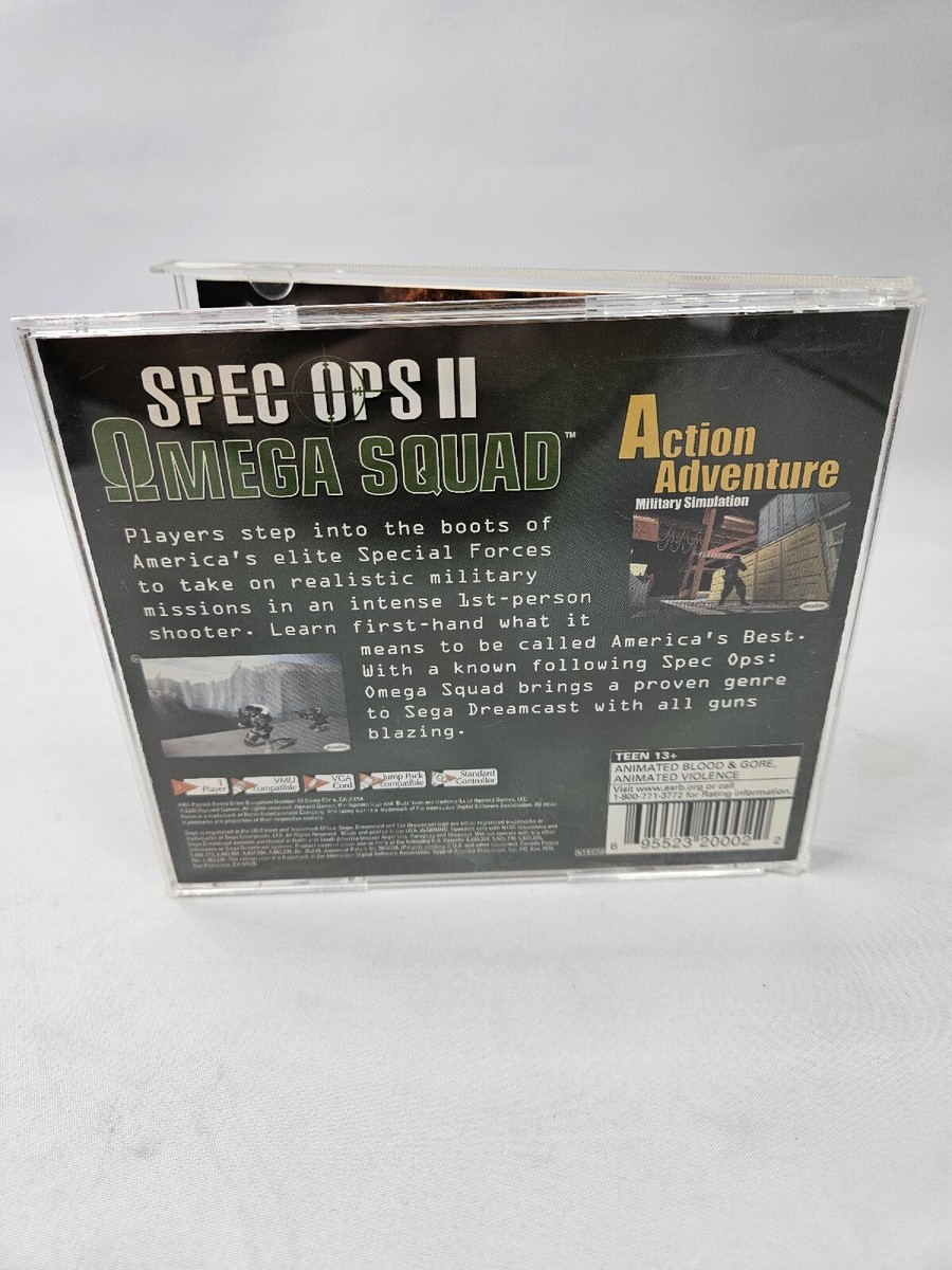 SEGA - DC★SPEC OPS 2 OMEGA SQUAD 海外版 Buy Spec Ops II: Omega Squad for DREAMCAST | retroplace