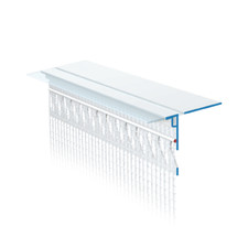 APU W42-2000 Putzprofil Attikaprofi Anschlu&szlig; unter Fensterbank WDVS Gutex
