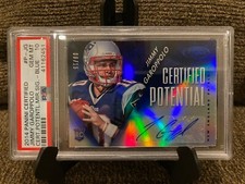 2014 Panini Certified Jimmy Garoppolo RC Mirror Blue Auto /15 PSA 10 GEM MINT 