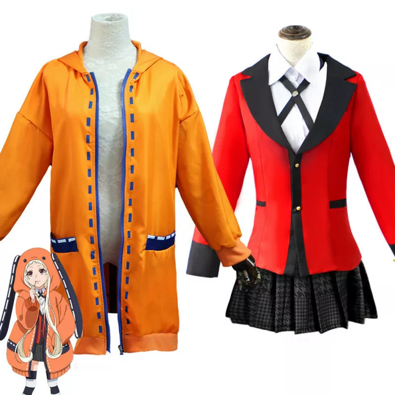 Uniforme Feminino Para Meninas, Anime, Kakegurui, Cosplay, Y