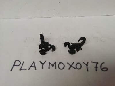 Lot De 3 Figurines Playmobil Scorpions Noirs - Thème Désert/Égypte/Oasis - Occasion