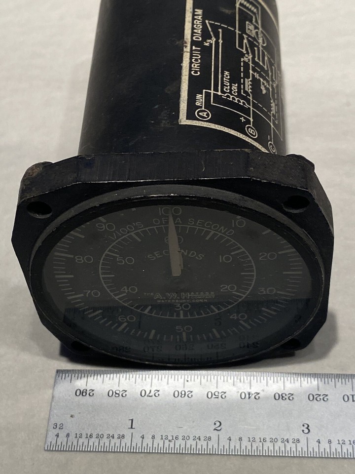 Military Aircraft Instrument Timer eBay