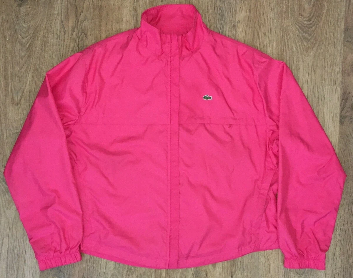 Precipice hår afbryde Lacoste Sport womens Pink Tracksuit Track Top Jacket + Pants size 46 | eBay