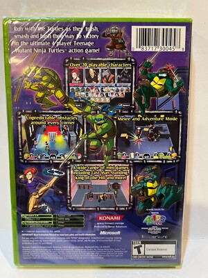 TMNT Mutant Melee (Microsoft Xbox, 2005) 83717300458| eBay