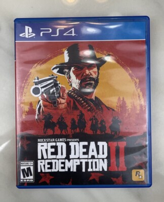 Red Dead Redemption 2  II Sony PlayStation 4 w/ Case & Map PS4 Video Game