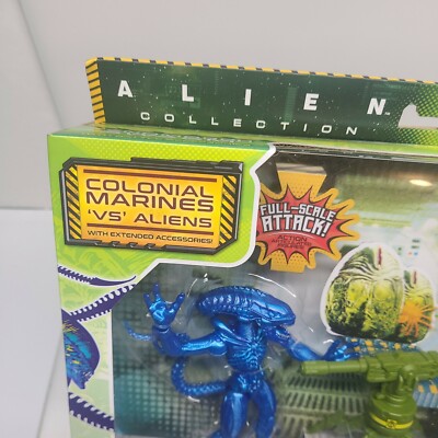 Alien Collection Xenomorph Warrior BLUE Swarm Pack Planetary