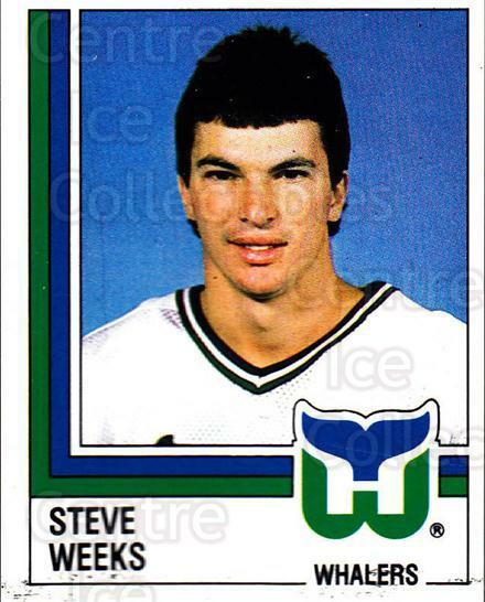 1987-88 Panini Stickers #39 Steve Weeks