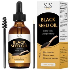 Turkish Black Seed Oil Cold Pressed Nigella Sativa 4oz Hair Skin Exp 09/2027