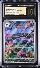 CGC 10 - GLOOM - 198/197 OBSIDIAN FLAMES ILLUSTRATION RARE HOLO POKEMON