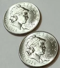 2026 P & D Dime  (2 Coins) Brilliant Uncirculated Emerging Liberty From Mint Bag