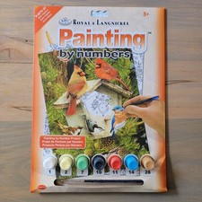 Royal  Langnickel R Small Paint By Number Kit 8.75"X11.75"-Native Neighbors