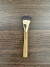 Green Sandalwood Angled Foundation Blush Contour Liquid Cream Makeup Brush