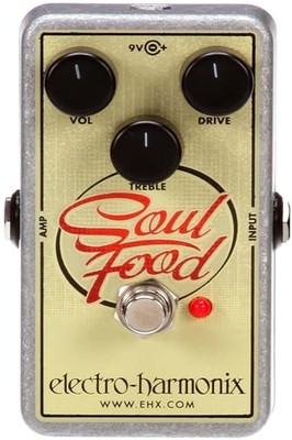 Electro-Harmonix Soul Food Transparent Overdrive Pedal From Japan