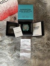 Swatch Mission on Earth Polar Lights Neu 42mm...