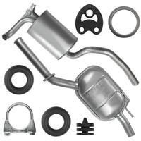 SchalldäMpferset Auspuffanlage Auspuff FüR Mercedes 190 W201 2.0I 2.0 D