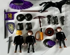 Playmobil 3669 Medieval Dragon Knights Squad Vintage 1993 missing horse feather
