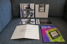 Metal Gear Solid for Nintendo Game Boy Color CIB Complete Beautiful!