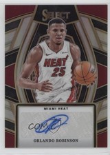 2023-24 Panini Select Signature Selections Orlando Robinson #SSS-ORM Auto 12xy