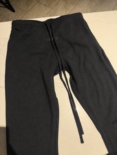 Essentials Fear of God Mens Black Sweatpants ...